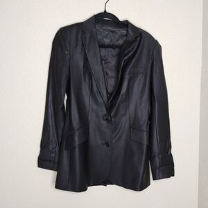 Talula Babaton Black Wool Two Button Blazer size 4